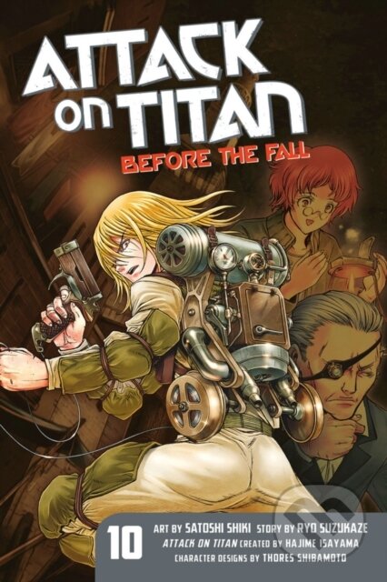 Attack On Titan: Before The Fall 10 - Ryo Suzukaze, Satoshi Shiki - kniha z kategorie Komiksy