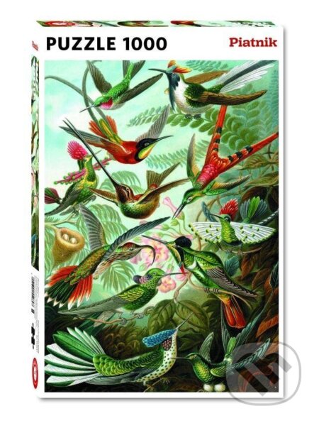 Puzzle: Haeckel: Kolibris (Piatnik)