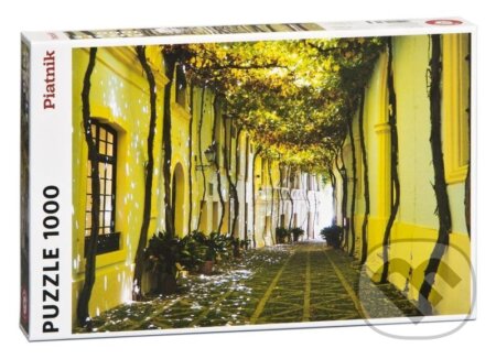 Andaluská ulička - puzzle z kategorie Umělecké