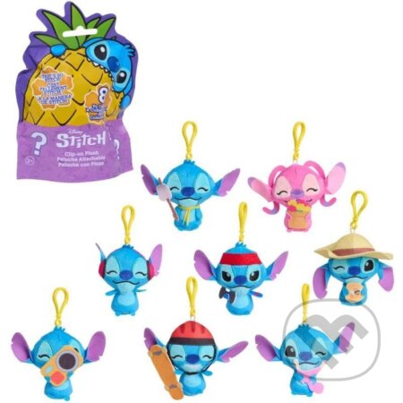 Přívěsek na klíče Disney Stitch Vícebarevná