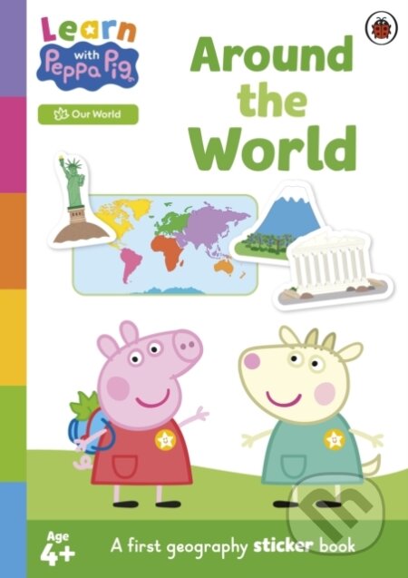 Kniha: Learn with Peppa: Around the World sticker activity book (Peppa Pig)