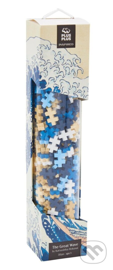 Plus-Plus Inspired: Hokusai - puzzle z kategorie Umělecké
