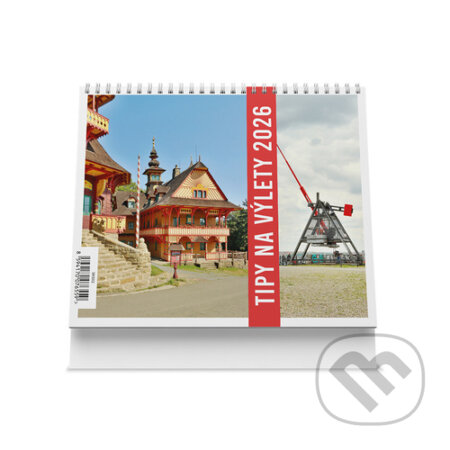 Stolní kalendář Tipy na výlety 2026