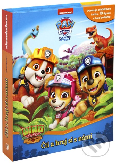 Tlapková patrola - Čti a hraj si s námi - Dinosauří záchrana - kniha z kategorie Beletrie pro děti