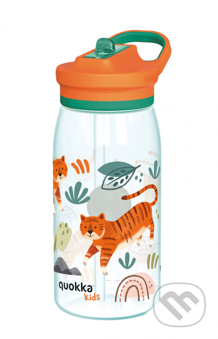 Plastová fľaša s náustkom Glow Kids Tigers 580 ml (Quokka)