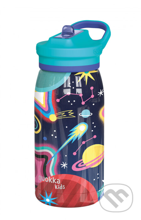 Nerezová termofľaša s náustkom Pop Kids Space 445 ml