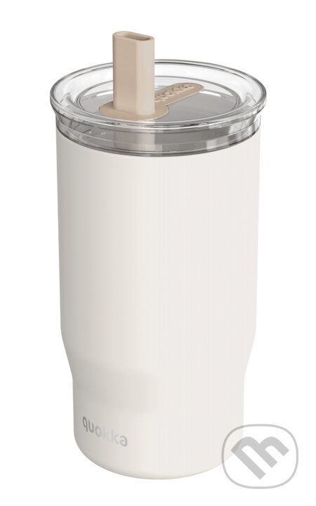 Nerezový termohrnček so slamkou Mist Ivory 720 ml (Quokka)