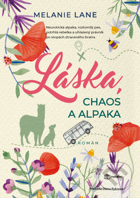 E-kniha: Láska, chaos a alpaka (Melanie Lane)