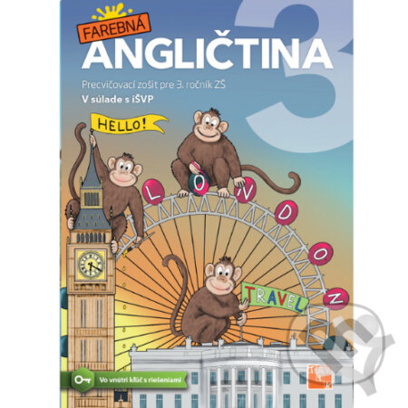Kniha: Farebná angličtina pre 3. ročník (Taktik)