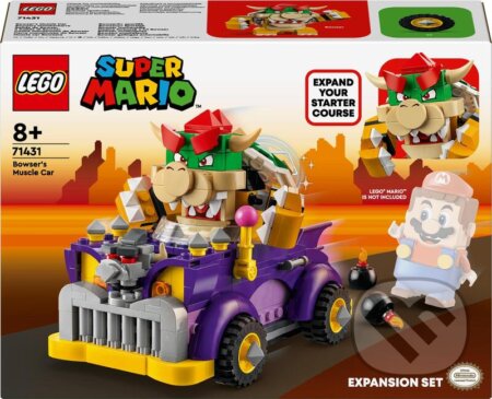 Spoločenská hra: LEGO® Super Mario™ 71431 Bowserov športiak – rozširujúci set (LEGO). LEGO, 2025