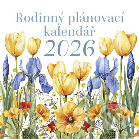 Rodinný plánovací kalendář 2026 (Autreo)