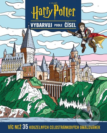 Kniha: Vybarvuj podle čísel: Harry Potter (Thunder Bay Press)