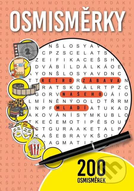 Osmisměrky (Retro zábava našeho mládí) - kniha z kategorie Hobby