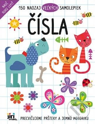 Kniha: Čísla - Nauč ruku lepiť (Jiri Models SK)