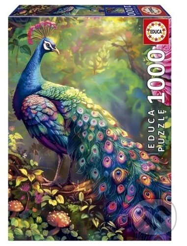 Puzzle Paví zahrada 1000 dílků