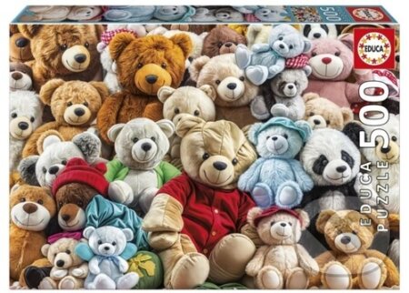 Plyšoví medvídci - puzzle z kategorie 60 - 300 dílků