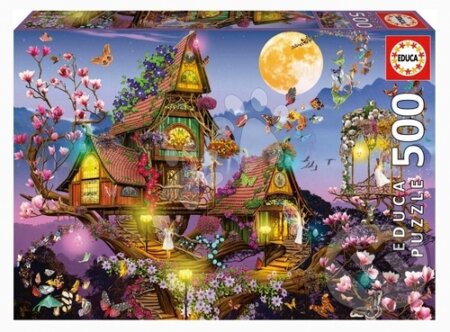 EDUCA Puzzle Vílí dům 500 dílků