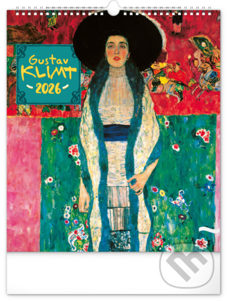 NOTIQUE Nástenný kalendár Gustav Klimt 2026 (Notique). Notique, 2025