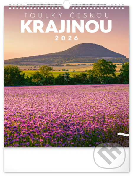 Nástěnný kalendář Toulky českou krajinou 2026 (Notique)