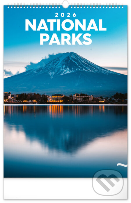 Nástěnný kalendář Národní parky světa 2026