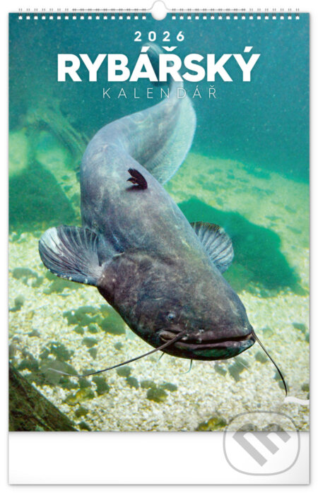 Nástěnný kalendář Rybářský 2026