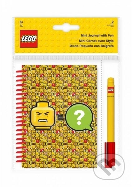 LEGO Mini zápisník s perom, LEGO, 2018