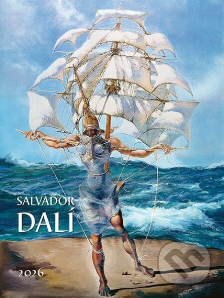Kalendář 2026 Salvador Dalí, nástěnný (Spektrum grafik)