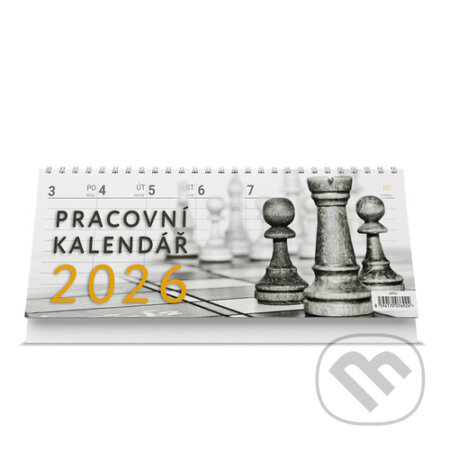 Pracovní kalendář 2026 - stolní kalendář (VIKPAP). VIKPAP, 2025
