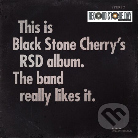 Black Stone Cherry: This Is Black Stone Cherry’s RSD Album (White) LP