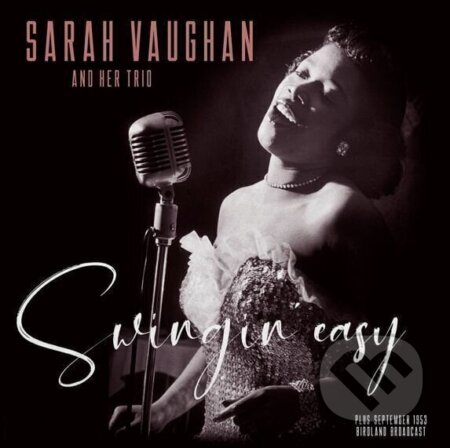 Hudební CD: Sarah Vaughan and Trio: Swingin’ Easy / Birdland (Crystal Clear Red) LP (Music on Vinyl)