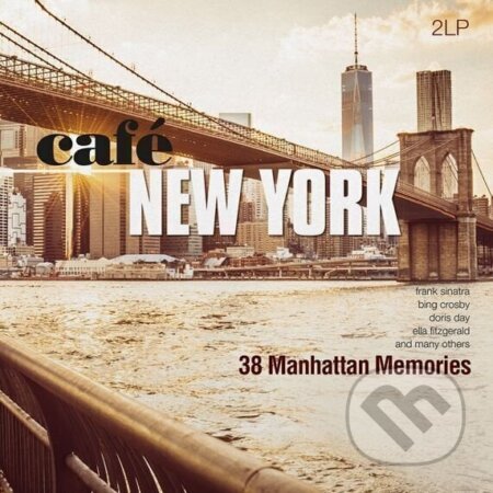 Hudební CD: Cafe New York: 38 Manhattan Memories (Clear) LP (Music on Vinyl)