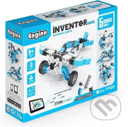 Engino Inventor Letadlo 5 modelů - hra z kategorie Stavebnice
