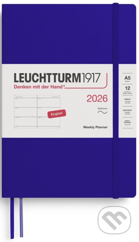 Weekly Planner 2026 Medium (A5) Ink