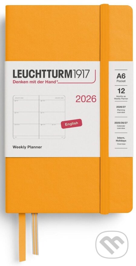 Weekly Planner 2026 Pocket (A6) Rising Sun