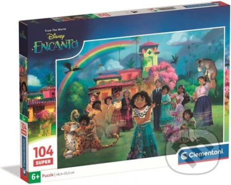 Puzzle: Puzzle Encanto Rodina (104 dílků) (Clementoni)