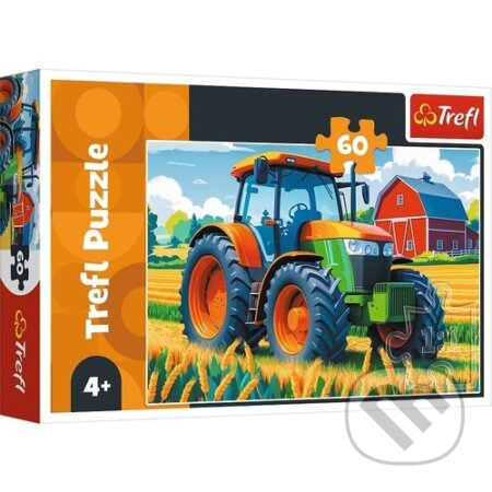 Puzzle: Puzzle Farmářův vůz (60 dílků) (Trefl)