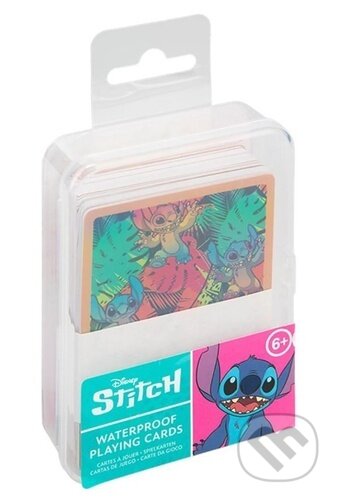 Hracie karty do vody s motívom Stitch