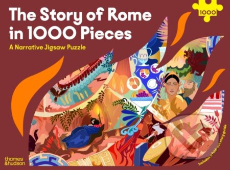 The Story of Rome in 1000 Pieces - Daisy Dunn - puzzle z kategorie Multi puzzle