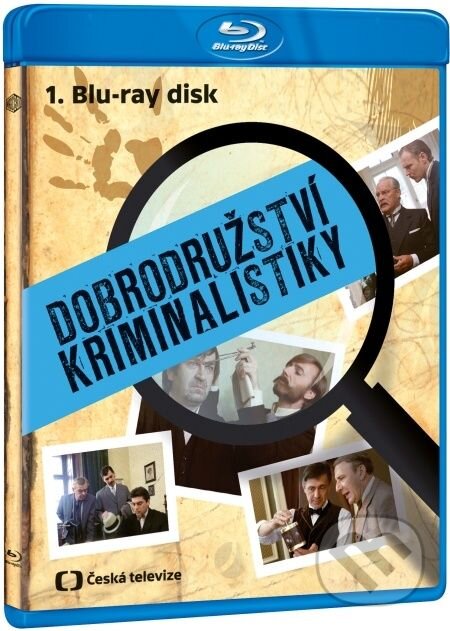 Dobrodružství kriminalistiky 1 Blu-ray (remasterovaná verze) - Antonín Moskalyk, Edice ČT, 2016
