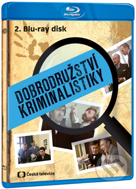 Dobrodružství kriminalistiky 2 Blu-ray (remasterovaná verze) - Antonín Moskalyk, Edice ČT, 2016