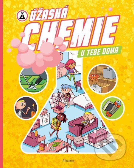 Úžasná chemie u tebe doma - Lenka Karpíšková, Jiří Vlach, Tomáš Kopecký (ilustrátor) - kniha z kategorie Naučné knihy