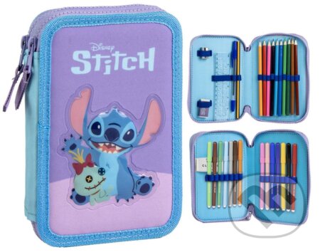 Dvojité školské puzdro Disney Lilo & Stitch: Šťastný Stitch (). , 2025