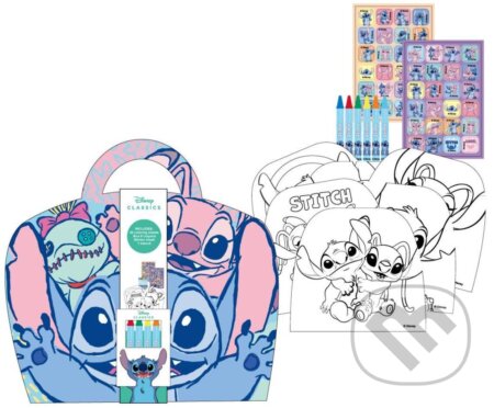 Kreatívny set s maľovankami Disney - Lilo & Stitch: Postavy (). , 2025
