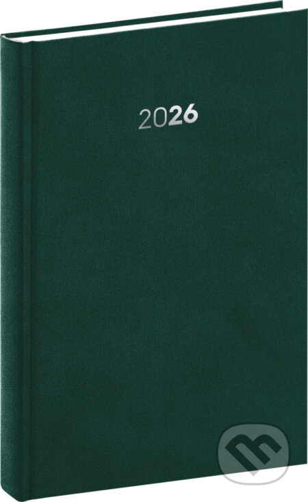 NOTIQUE Denný diár Balakon 2026 (zelený) (Notique)