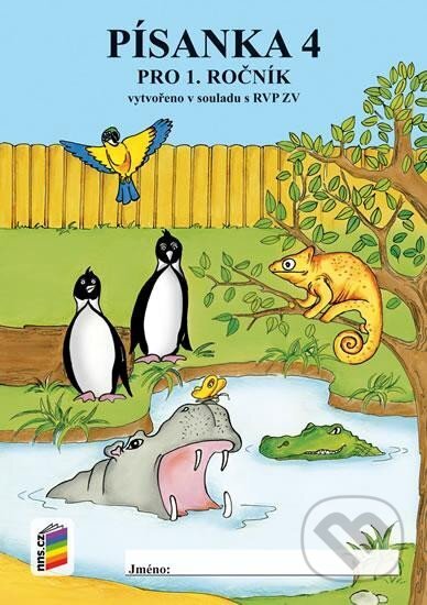 Písanka 1, 4. díl (nová řada) pro 1. ročník - kniha z kategorie 1. stupeň