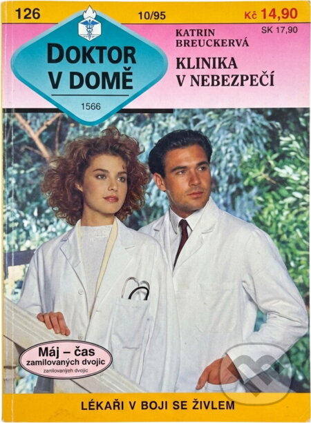 Kniha: Klinika v nebezpečí (Katrin Breucker). Ivo Železný, 1995