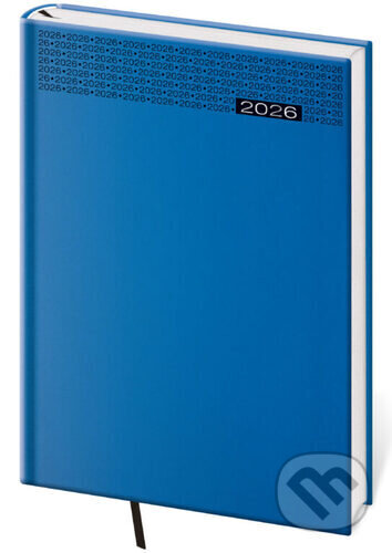 Denní diář 2026 A5 Gommato modrý