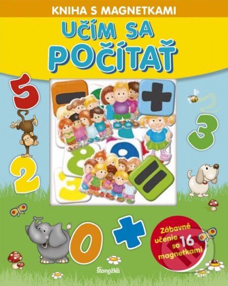 Kniha: Kniha s magnetkami: Učím sa počítať (Stonožka). Stonožka, 2025
