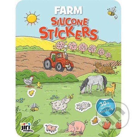 Hra se silikonovými samolepkami Farma