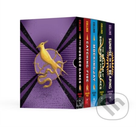 Hunger Games 5-Book Hardcover Box Set (The Hunger Games, Catching Fire, Mockingjay, The Ballad of Songbirds and Snakes, Sunrise on the Reaping) -…